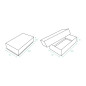 Two-Piece Cardboard Box