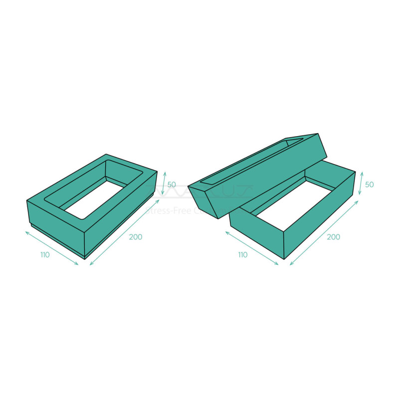 Two-Piece Cardboard Box