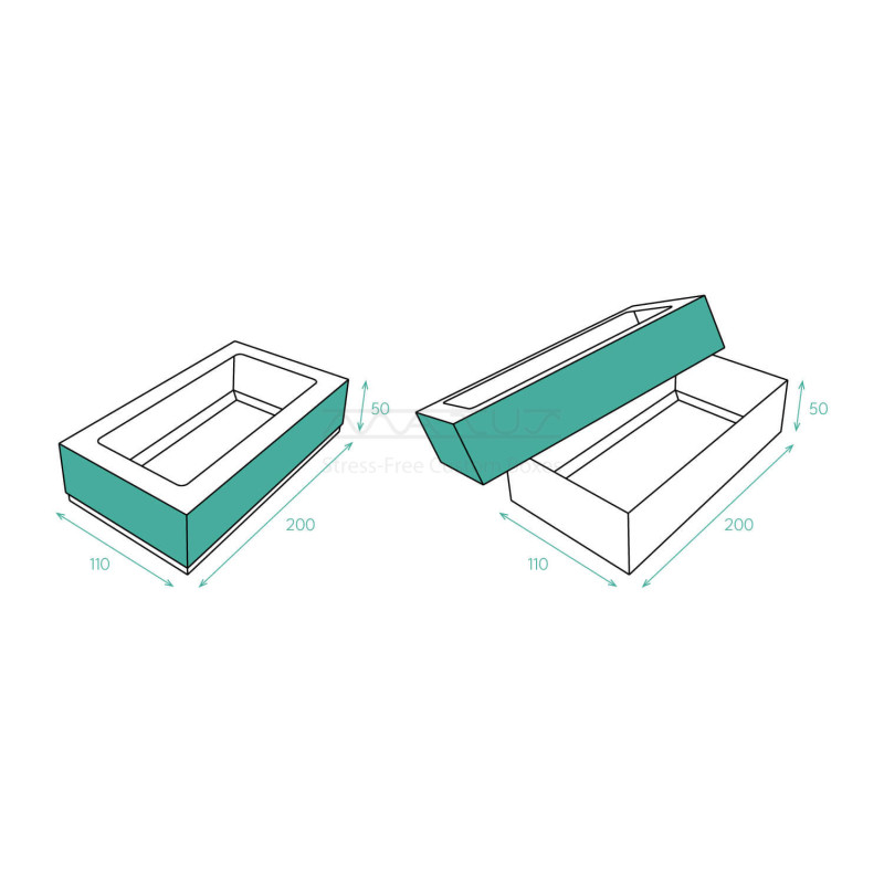 Two-Piece Cardboard Box