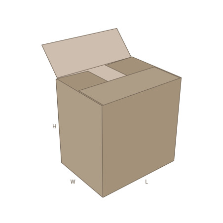 FEFCO 0201 - Standard transportkasse