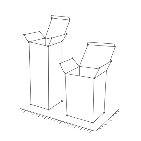 Production of Custom Packaging Samples – Cardboard Prototypes