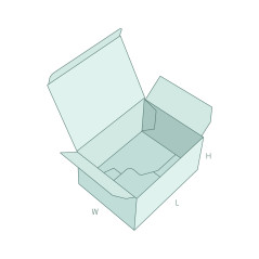 FEFCO 0713 – Get Production Pricing for Your Custom-Sized Box | MAZUS
