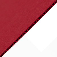Bølge af rød (CHERRYRED) karton