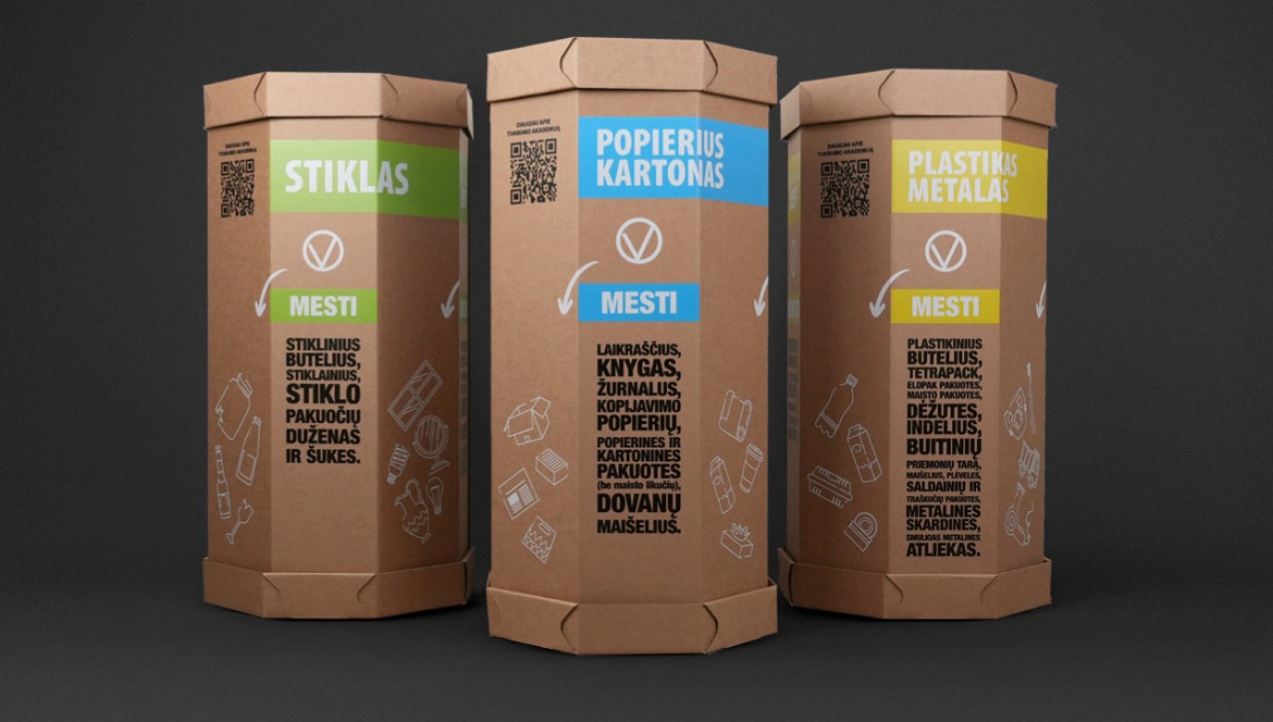 Recycling Boxes with Custom Print for EKONOVUS Promotional Campaign Recycling Boxes with Custom Print for EKONOVUS Promotional Campaign